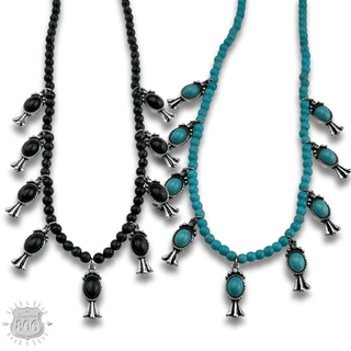 Small squash blossom necklace, last call - Boutique Bella BellaNecklaces