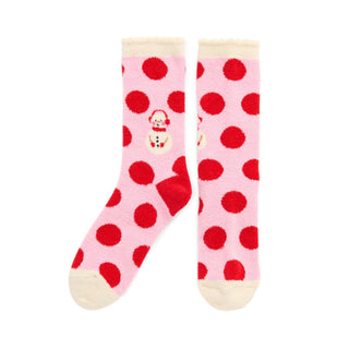 Snow Cute in Pink Socks - Boutique Bella BellaSocks