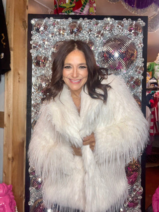 Snow Me Off Shaggy Jacket - Boutique Bella BellaJacket