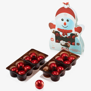 Large Snowman Hot Chocolate Bombs Set Of 16 Delicious Cocoa Bomb Filled With Marshmallows Caramel Fu