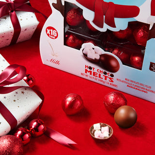 Large Snowman Hot Chocolate Bombs Set Of 16 Delicious Cocoa Bomb Filled With Marshmallows Caramel Fu