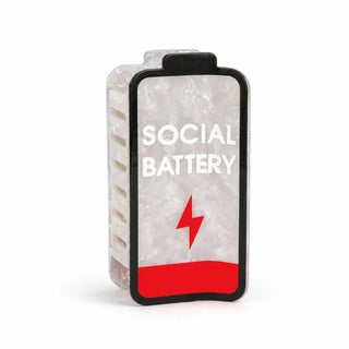 Social Battery - Acetate Hair Claw Clip - Boutique Bella BellaClaw Clip