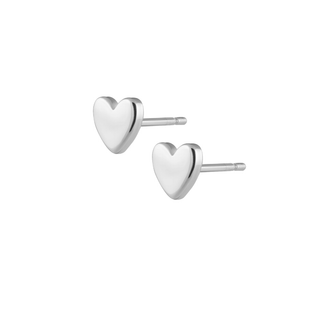 Solid Heart Studs - Boutique Bella BellaEarring