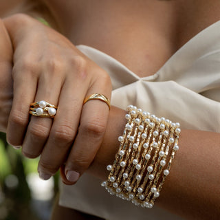 Sonora Pearl Ring - Boutique Bella BellaRings