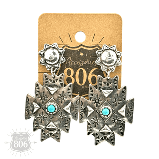 Southwest Aztec style earring - Boutique Bella BellaEarrings