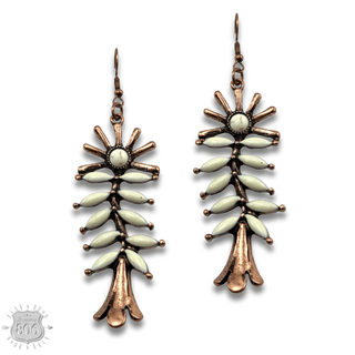 Southwest flower earring - LC - Boutique Bella BellaEarrings
