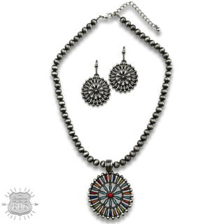 Southwest necklace set - LC - Boutique Bella BellaJewelry Set