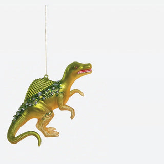 Sparkle Dinosaur Glass Ornament - Assorted - Boutique Bella BellaOrnament