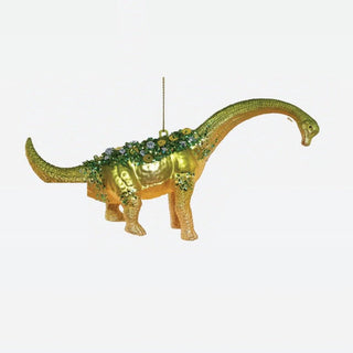 Sparkle Dinosaur Glass Ornament - Assorted - Boutique Bella BellaOrnament