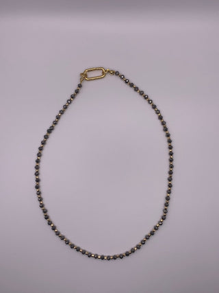 Sparkle & Gold Beaded Necklace - Boutique Bella BellaNecklace