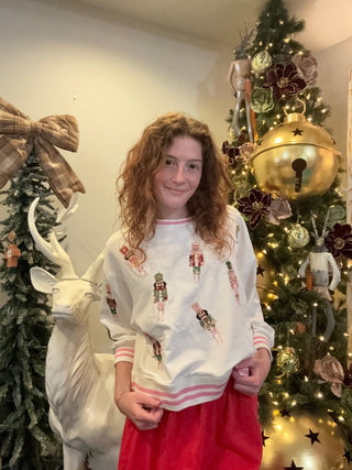 Sparkle Nutcracker Sweatshirt - Boutique Bella BellaSweatshirt