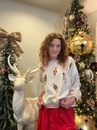 Sparkle Nutcracker Sweatshirt - Boutique Bella BellaSweatshirt