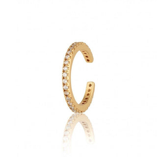 Sparkle Pave Ear Cuff - Boutique Bella BellaEarrings