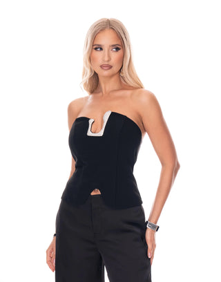 Sparkle Peek Tube Top - Boutique Bella BellaTOP