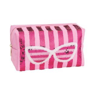 Sparkly Sunglasses Pool Sparkle Case - Boutique Bella BellaMakeup Bag