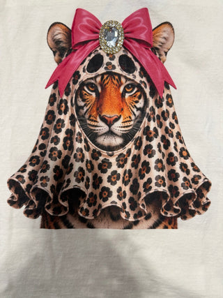 Spooky Tessa in 3D Jewels Muscle Tee - Boutique Bella Bellatshirt