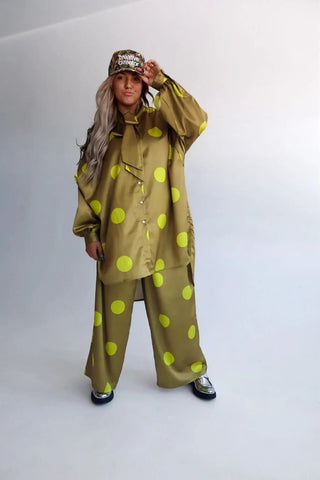 Spot On Satin Bow Set - Boutique Bella Bellaset