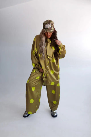 Spot On Satin Bow Set - Boutique Bella Bellaset