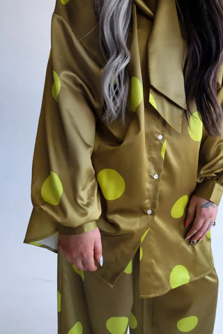 Spot On Satin Bow Set - Boutique Bella Bellaset