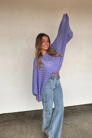 SPRING FREE SPIRIT BELL SLEEVE TOP - Boutique Bella BellaTop