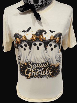 Squad Ghouls on Natural Crew DS - Boutique Bella Bella