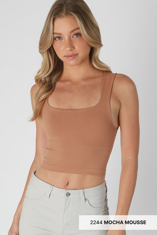 Square Neck Tank Top - Boutique Bella BellaTank Top