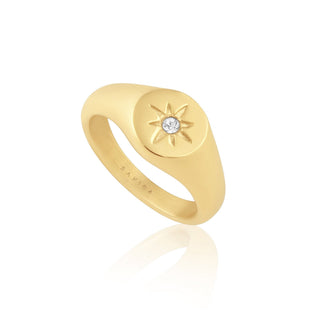 Star Signet Ring - Boutique Bella BellaRing