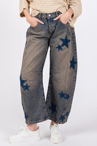 Stargazing Denim Jeans - Boutique Bella BellaJeans