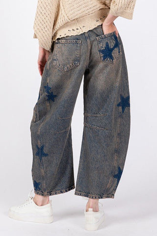 Stargazing Denim Jeans - Boutique Bella BellaJeans