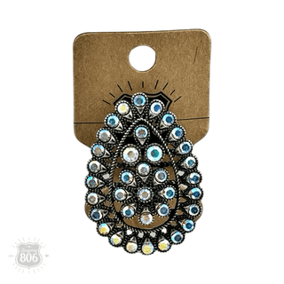 Statement teardrop adjustable ring - Boutique Bella BellaRings