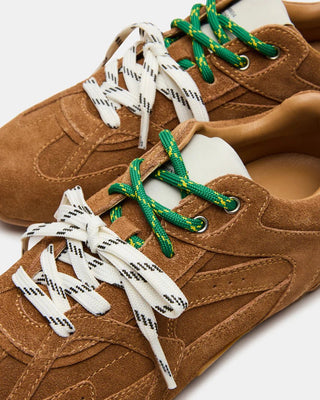 Steve Madden Aziel Camel Suede - Boutique Bella BellaSneakers