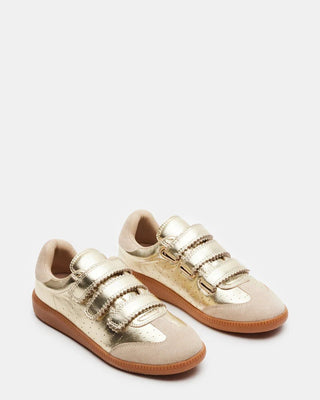 Steve Madden Momentum Gold - Boutique Bella Bellatennis shoes