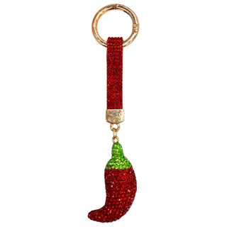 Stone Bag Charm - Chili Pepper - Boutique Bella BellaBag Charms