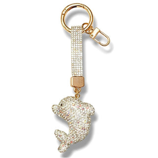 Stone Bag Charm - Dolphin - Boutique Bella BellaBag Charms