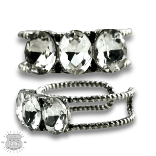 Stone oval bead ring - Boutique Bella BellaRings