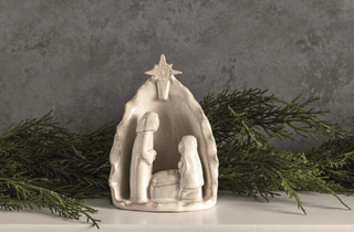 Stoneware Nativity - Boutique Bella BellaChristmas Decor