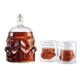 Stormtrooper Bottle Decanter Starwars Storm Trooper Whiskey Carafe For Whiskey Vodka And Wine 680ML - Boutique Bella Bella