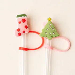 Straw Topper Naughty or Nice - Boutique Bella BellaStraw Toppers