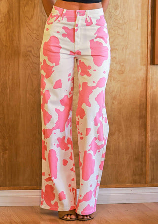 Strawberry Milk Jeans - Boutique Bella Bella