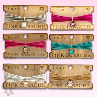 Stretch wire bracelet with Austrian crystal - Boutique Bella BellaBracelets