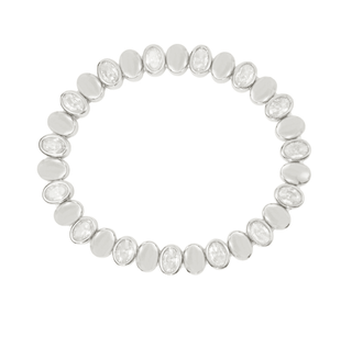 Stretchy Oval CZ Bracelet - Boutique Bella BellaBracelet