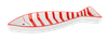 Stripe Fish Trinket Dish - Boutique Bella BellaDecorative Bowl