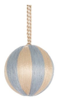 Striped Ball Ornament, Plastic Ganz - Boutique Bella BellaChristmas Decor