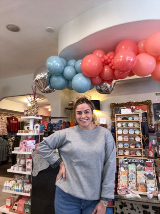 Stripes And Shadows Sweatshirt - Boutique Bella Bellasweatshirt