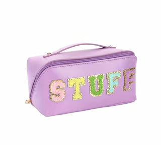 Stuff Travel Cosmetic Bag - Boutique Bella BellaPouches