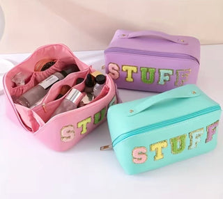 Stuff Travel Cosmetic Bag - Boutique Bella BellaPouches