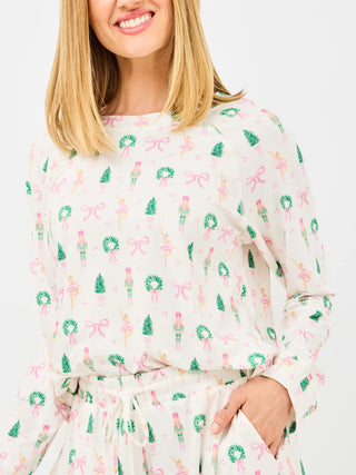 Sugar Plum Dream PJ Pant Set - Boutique Bella Bellapajama set