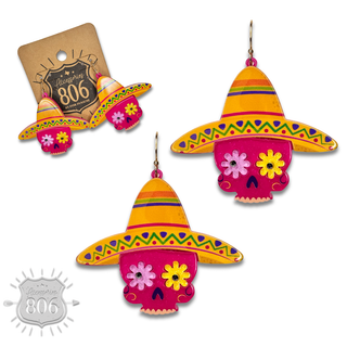 Sugar skull earring, last call - Boutique Bella BellaEarrings