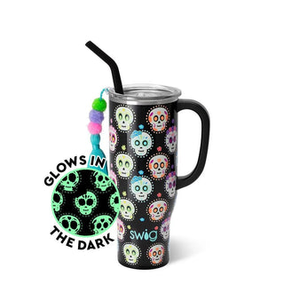 Sugar Skulls Mega Mug 30oz - Boutique Bella BellaTumbler