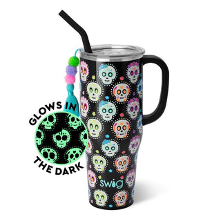 Sugar Skulls Mega Mug 40oz - Boutique Bella BellaTumbler